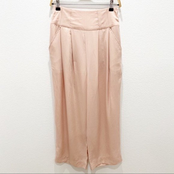 New FREE PEOPLE Yasmin Pant Set in Pale Pink Size 4 or S - Picture 10 of 11